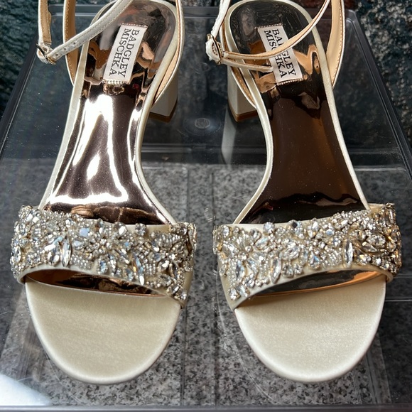 Badgley Mischka Ivanna Embellished Evening Shoe - Picture 5 of 11